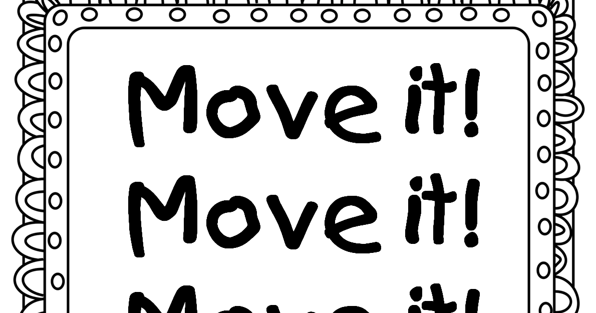First Grade Wow: Move it! Move it! Move it!